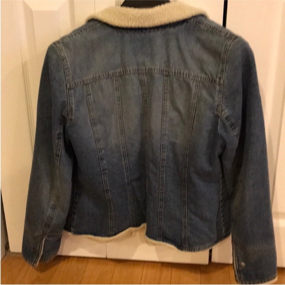Denim Sherpa Jacket - Picture 3 of 9